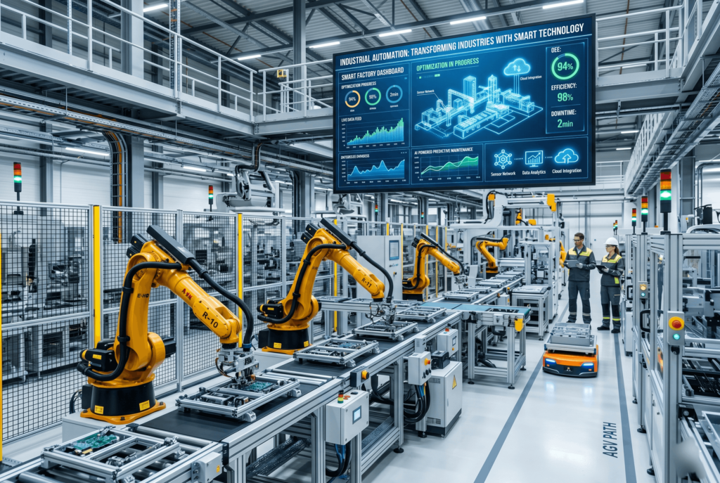 Industrial Automation: Transforming Industries with Smart Technology
